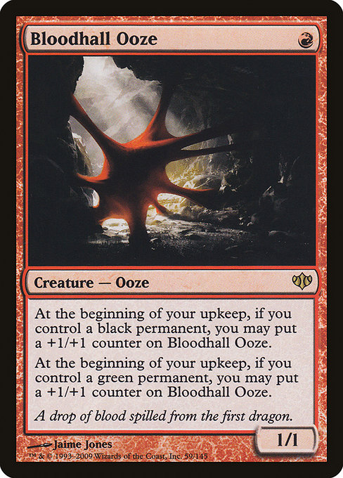 Bloodhall Ooze highlighted card art
