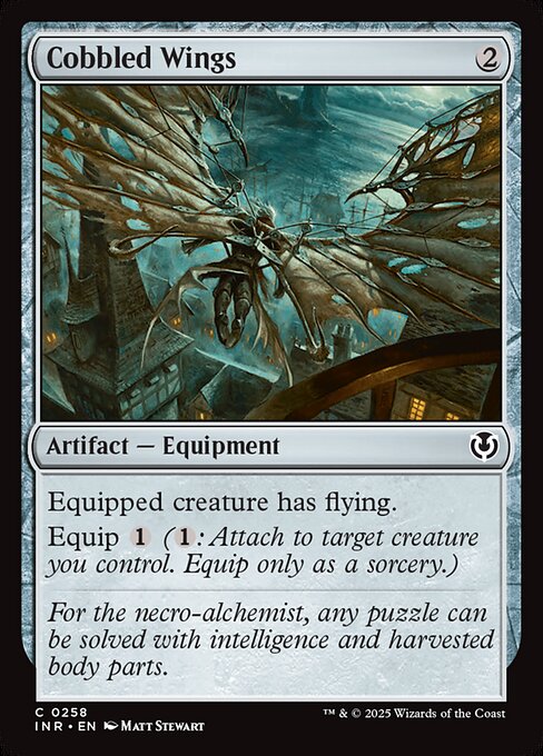 Cobbled Wings highlighted card art