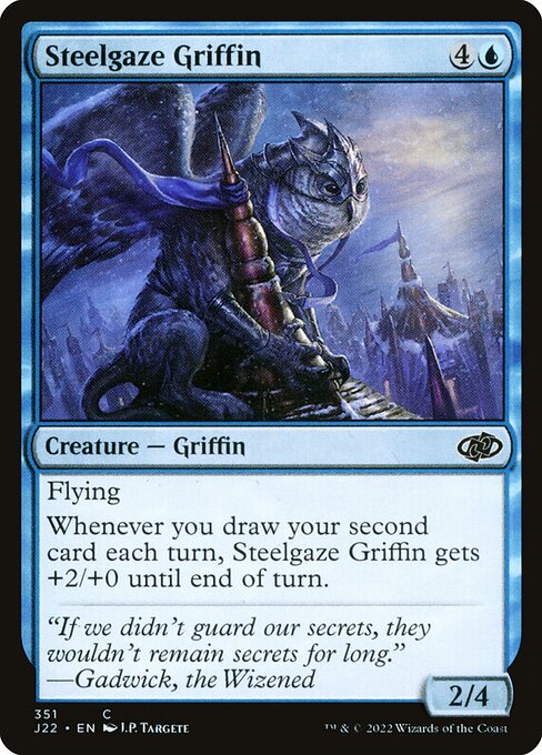 Steelgaze Griffin highlighted card art