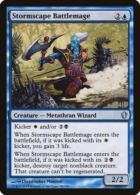 Stormscape Battlemage from Commander 2013