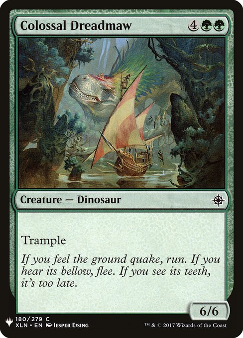 Colossal Dreadmaw from The List