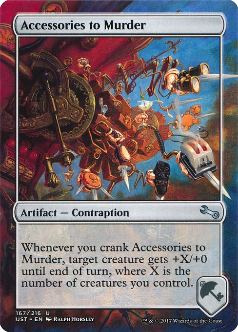 Accessories to Murder highlighted card art