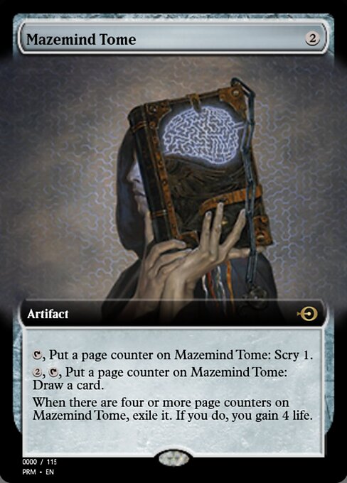 Mazemind Tome from Magic Online Promos