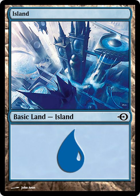 Island from Magic Online Promos