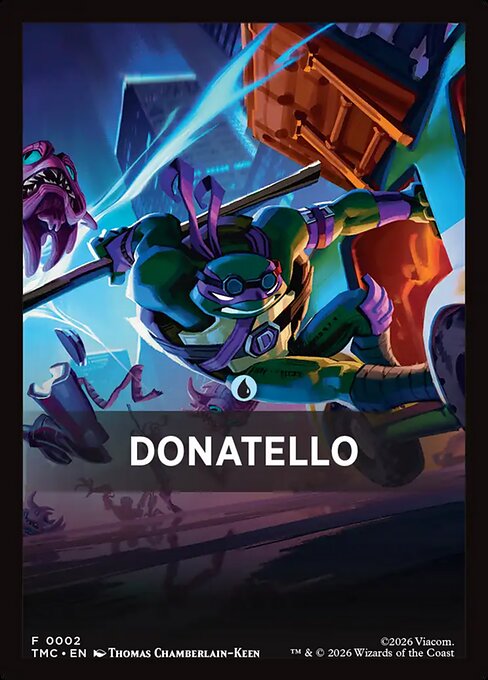 Donatello from Teenage Mutant Ninja Turtles Eternal Front Cards