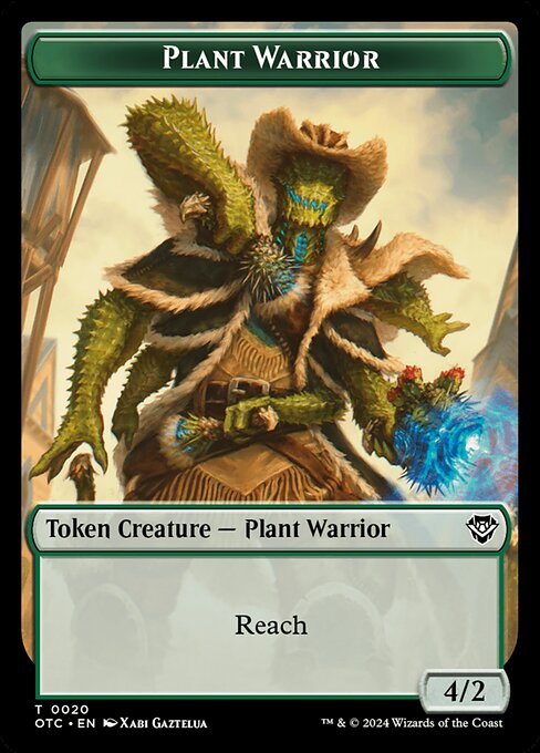 Plant Warrior highlighted card art