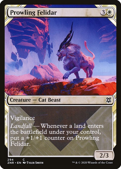 Prowling Felidar from Zendikar Rising