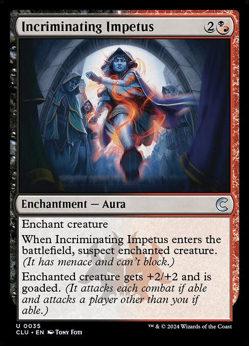 Incriminating Impetus highlighted card art