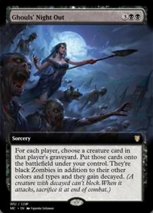 Ghouls' Night Out highlighted card art