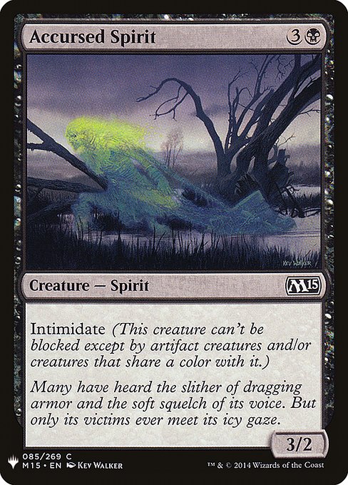 Accursed Spirit highlighted card art