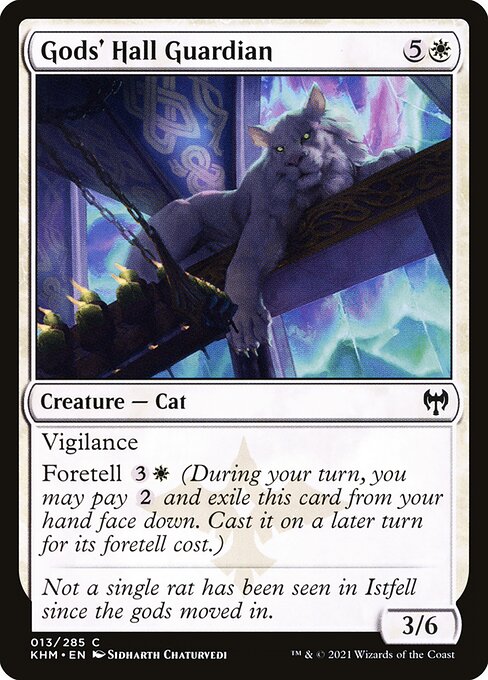 Gods' Hall Guardian highlighted card art