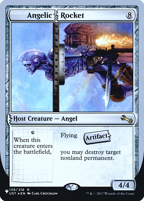 Angelic Rocket highlighted card art