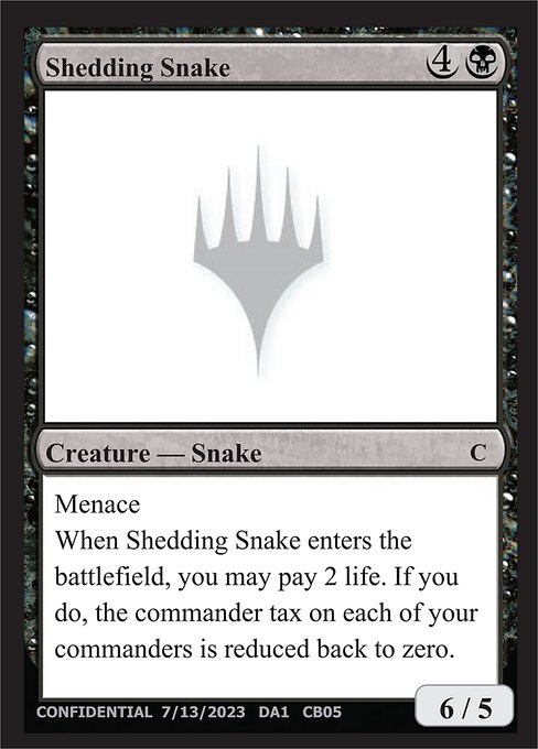 Shedding Snake highlighted card art