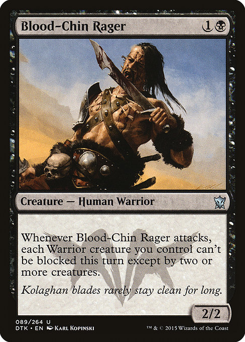 Blood-Chin Rager highlighted card art
