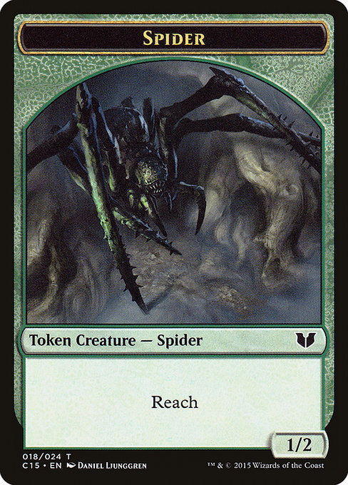 Spider from Commander 2015 Tokens