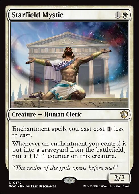 Starfield Mystic from Secrets of Strixhaven Commander