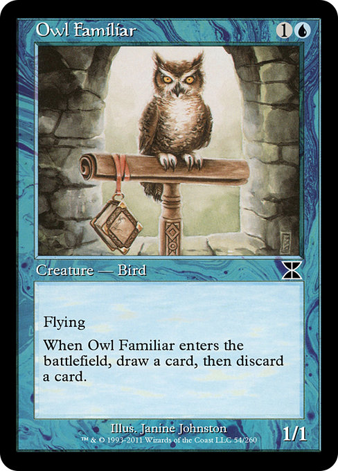 Owl Familiar from Masters Edition IV