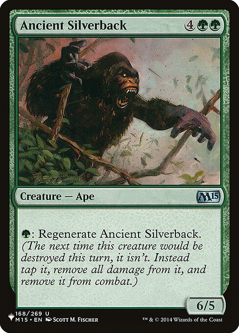 Ancient Silverback highlighted card art