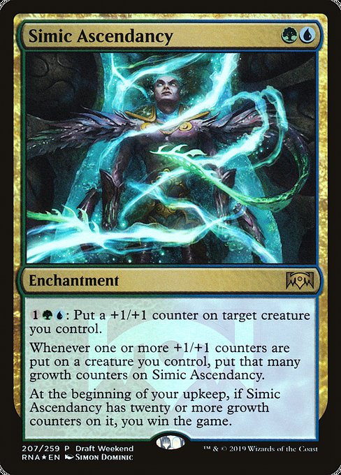 Simic Ascendancy from Ravnica Allegiance Promos