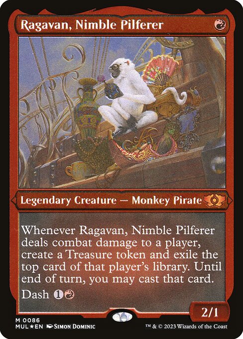 Ragavan, Nimble Pilferer from Multiverse Legends