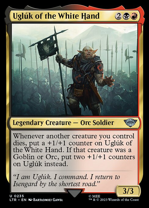 Uglúk of the White Hand from The Lord of the Rings: Tales of Middle-earth