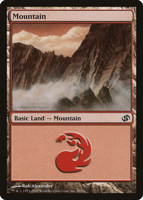 Mountain from Duel Decks: Jace vs. Chandra