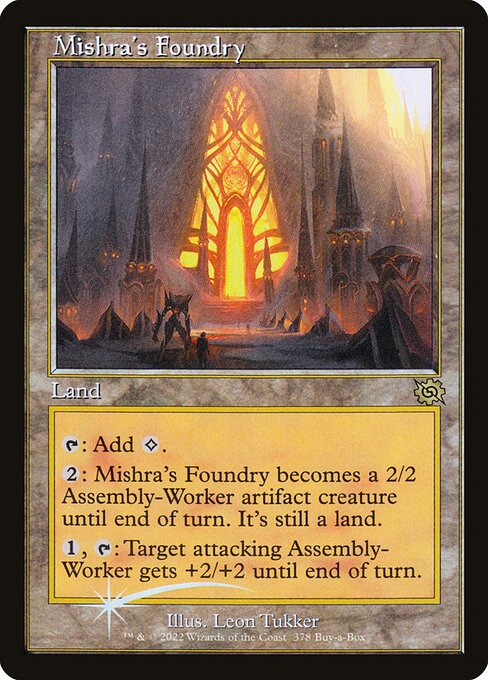 Mishra's Foundry from The Brothers' War