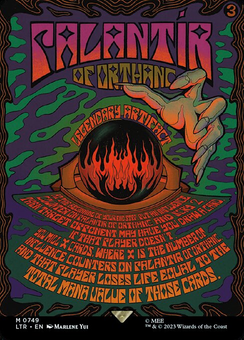 Palantír of Orthanc from The Lord of the Rings: Tales of Middle-earth