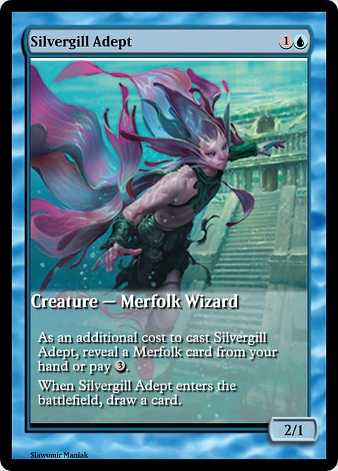 Silvergill Adept from Magic Online Promos