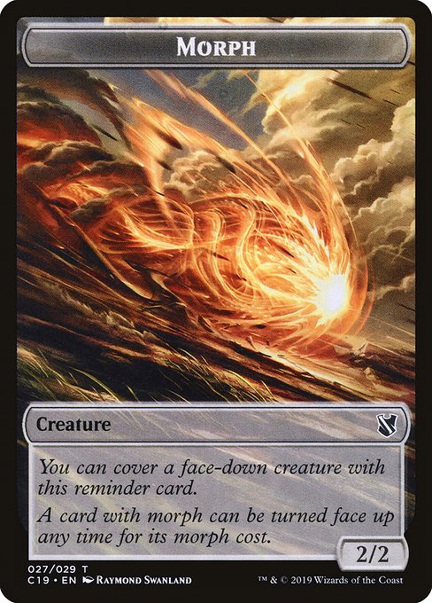 Morph from Commander 2019 Tokens
