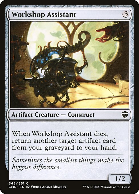 Workshop Assistant highlighted card art