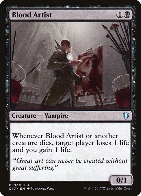 Blood Artist from Commander 2017