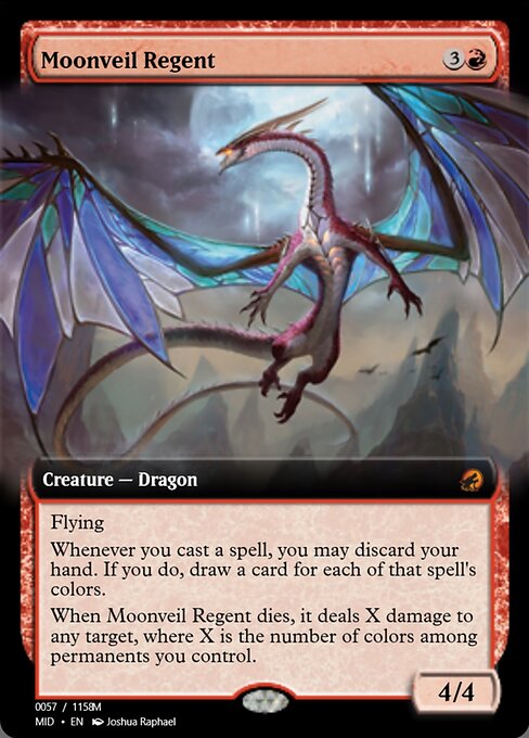 Moonveil Regent highlighted card art