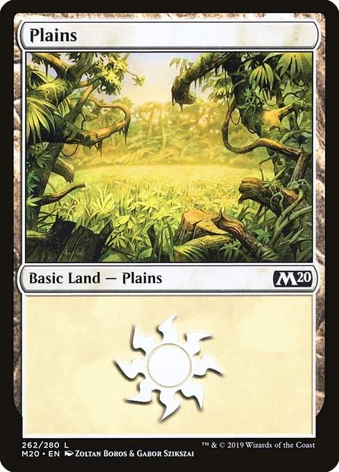 Plains from Core Set 2020