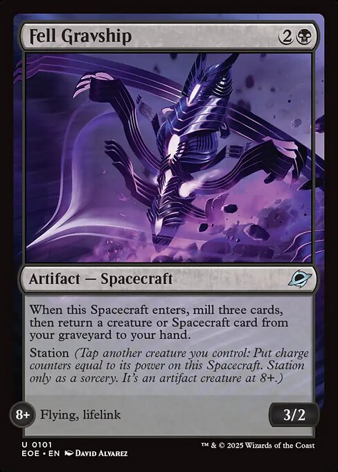 Fell Gravship highlighted card art