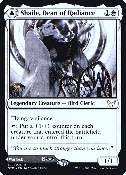 Shaile, Dean of Radiance // Embrose, Dean of Shadow from Strixhaven: School of Mages Promos