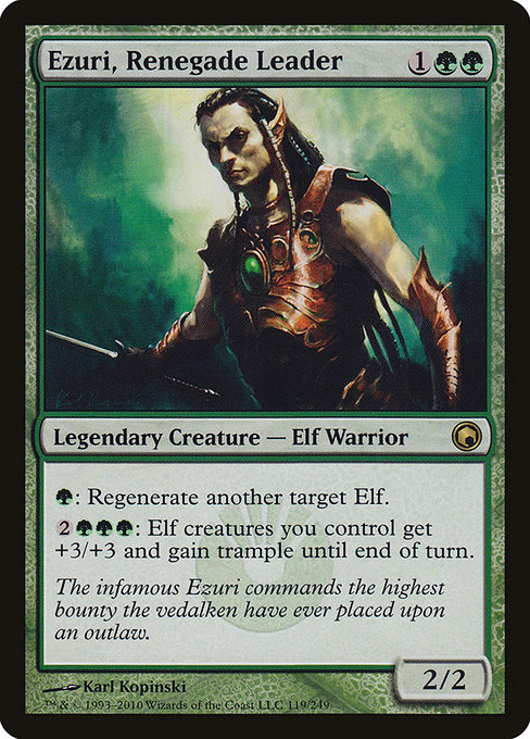 Ezuri, Renegade Leader from Scars of Mirrodin