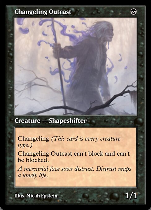 Changeling Outcast from Magic Online Promos