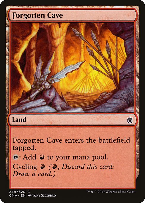 Forgotten Cave from Commander Anthology