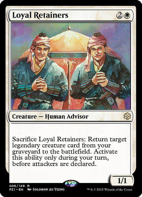 Loyal Retainers from Legendary Cube Prize Pack