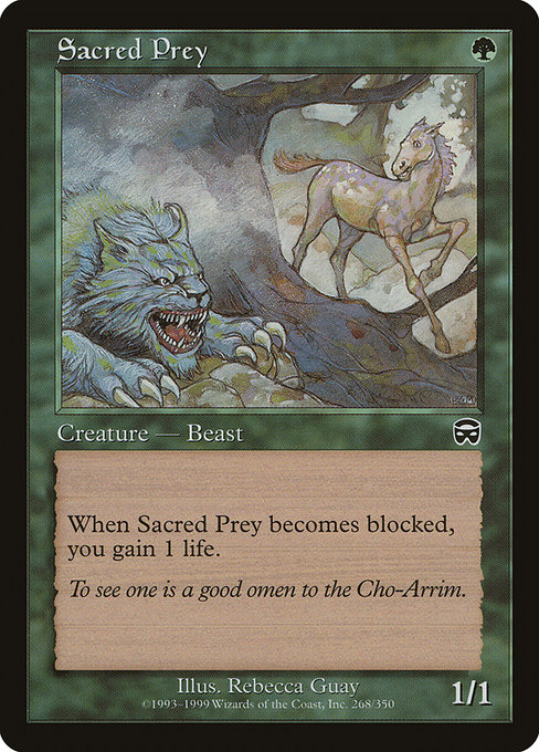 Sacred Prey highlighted card art