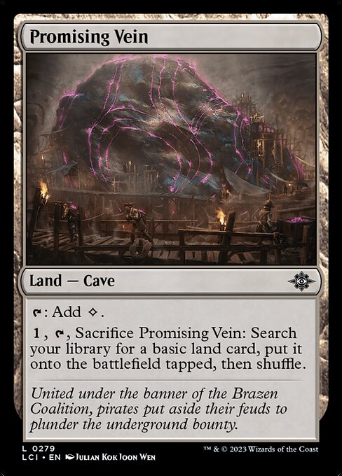 Promising Vein highlighted card art
