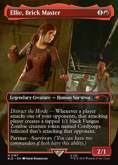Ellie, Brick Master highlighted card art