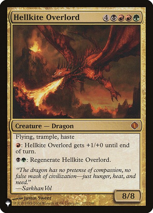 Hellkite Overlord from The List