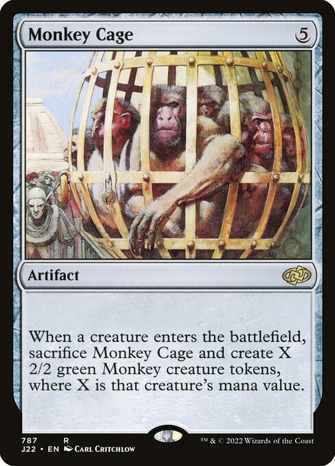 Monkey Cage highlighted card art
