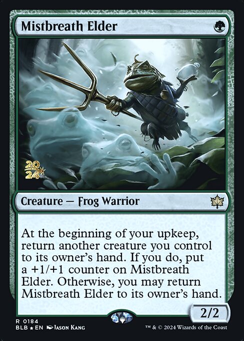 Mistbreath Elder from Bloomburrow Promos