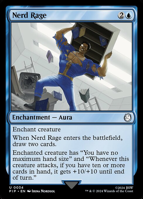 Nerd Rage highlighted card art