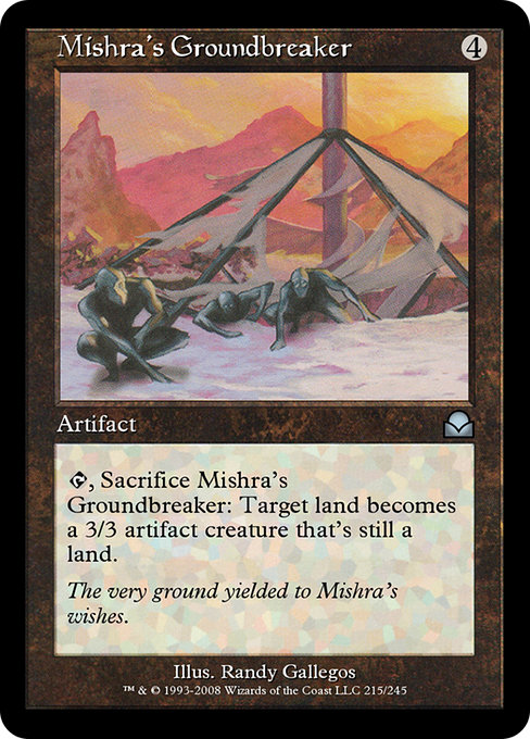 Mishra's Groundbreaker highlighted card art
