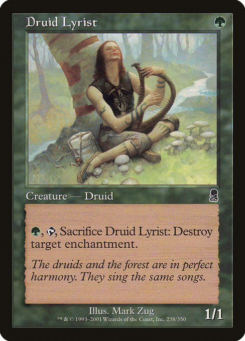 Druid Lyrist highlighted card art