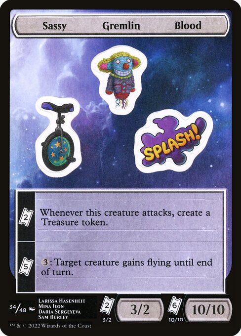 Sassy Gremlin Blood highlighted card art